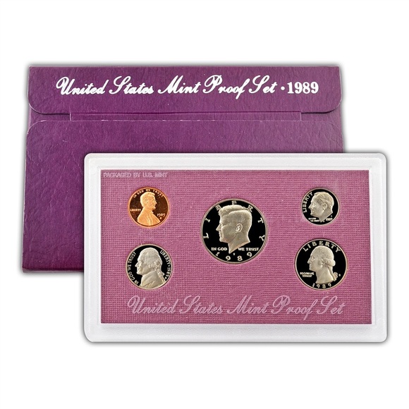 1989 United States Mint Proof Coin Set